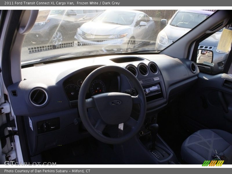 Frozen White / Dark Grey 2011 Ford Transit Connect XL Cargo Van