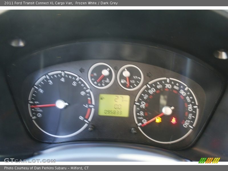 Frozen White / Dark Grey 2011 Ford Transit Connect XL Cargo Van