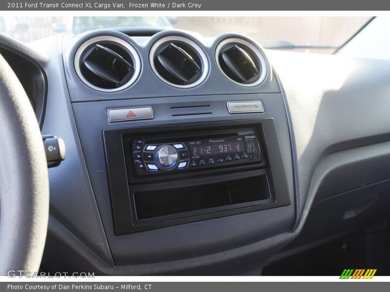 Frozen White / Dark Grey 2011 Ford Transit Connect XL Cargo Van