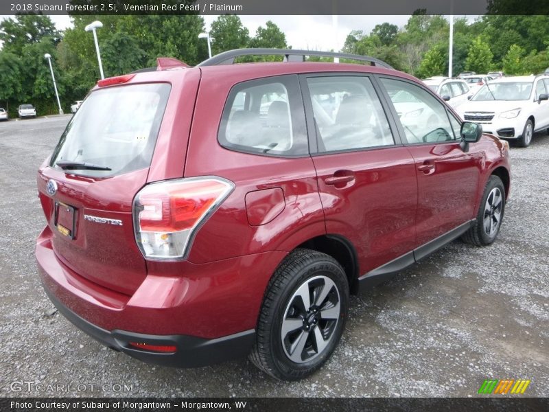 Venetian Red Pearl / Platinum 2018 Subaru Forester 2.5i