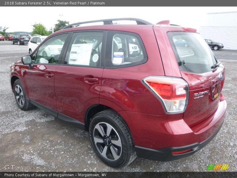Venetian Red Pearl / Platinum 2018 Subaru Forester 2.5i