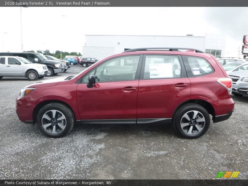 Venetian Red Pearl / Platinum 2018 Subaru Forester 2.5i