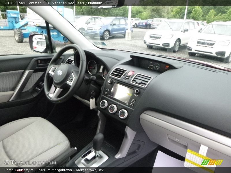 Venetian Red Pearl / Platinum 2018 Subaru Forester 2.5i