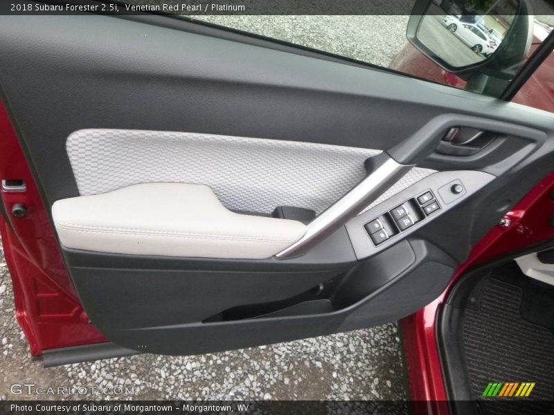 Venetian Red Pearl / Platinum 2018 Subaru Forester 2.5i