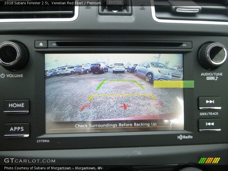 Venetian Red Pearl / Platinum 2018 Subaru Forester 2.5i