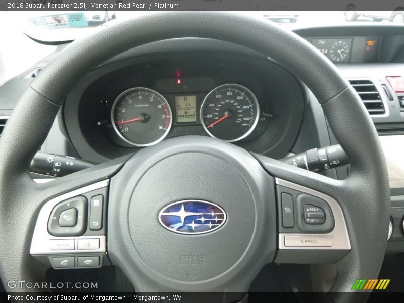 Venetian Red Pearl / Platinum 2018 Subaru Forester 2.5i