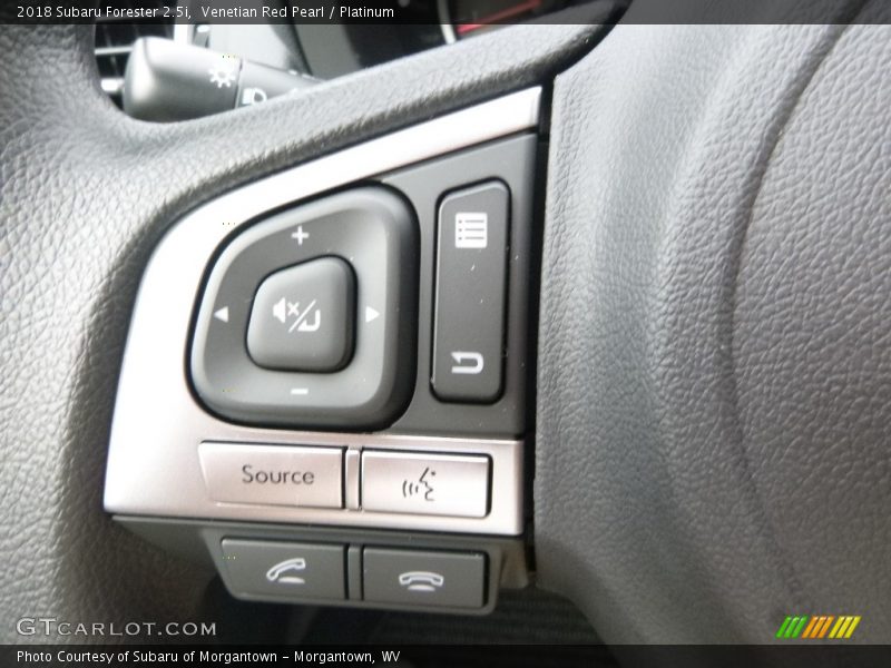 Venetian Red Pearl / Platinum 2018 Subaru Forester 2.5i