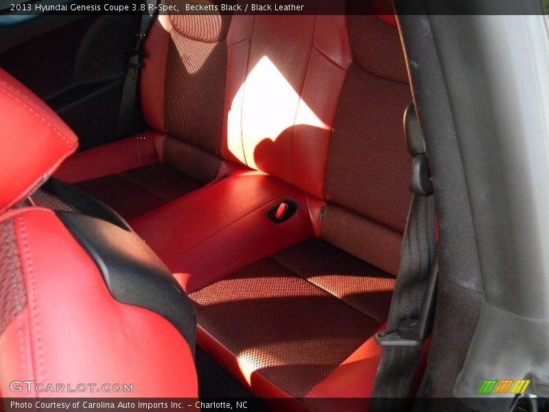 Becketts Black / Black Leather 2013 Hyundai Genesis Coupe 3.8 R-Spec