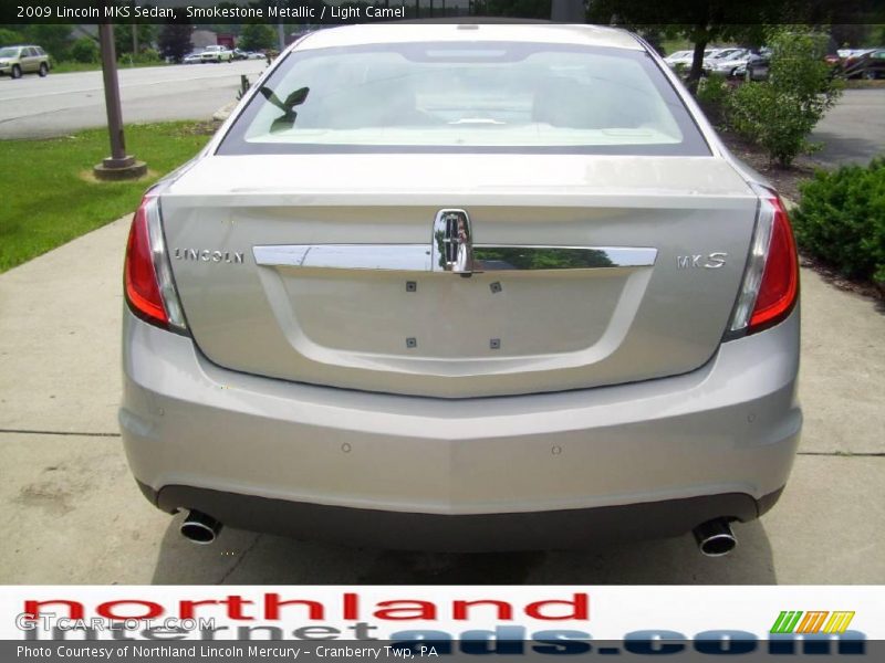 Smokestone Metallic / Light Camel 2009 Lincoln MKS Sedan