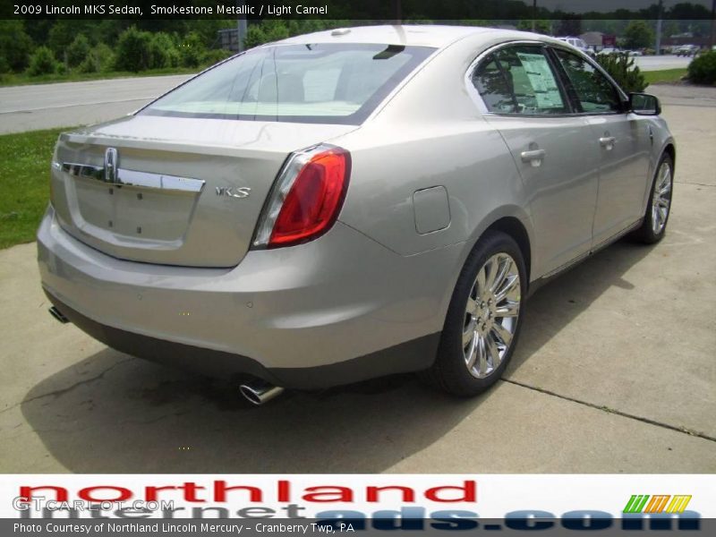 Smokestone Metallic / Light Camel 2009 Lincoln MKS Sedan