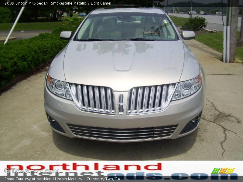 Smokestone Metallic / Light Camel 2009 Lincoln MKS Sedan