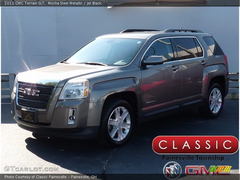 Mocha Steel Metallic / Jet Black 2011 GMC Terrain SLT