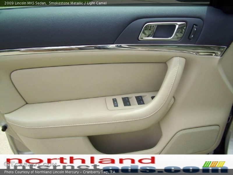 Smokestone Metallic / Light Camel 2009 Lincoln MKS Sedan