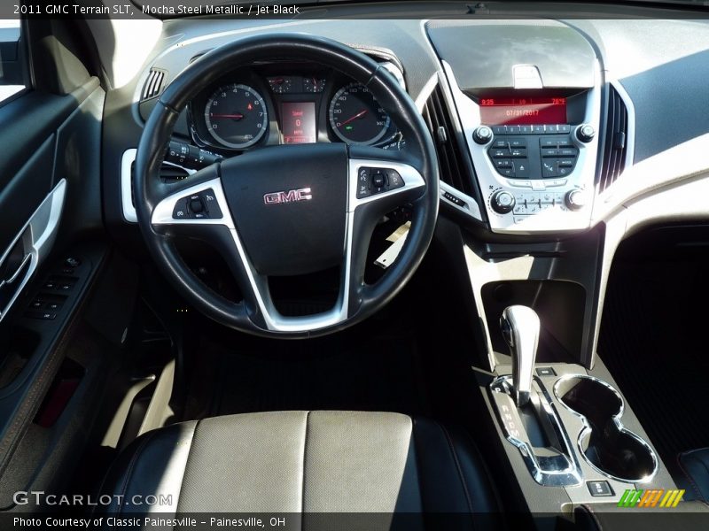 Mocha Steel Metallic / Jet Black 2011 GMC Terrain SLT