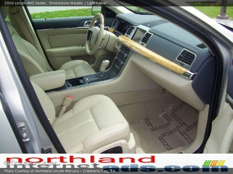 Smokestone Metallic / Light Camel 2009 Lincoln MKS Sedan