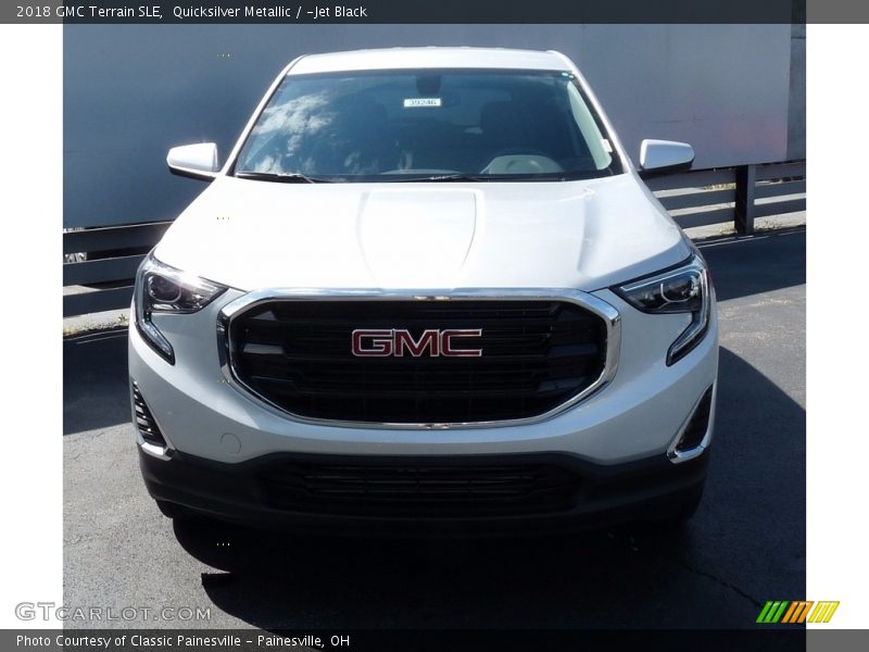 Quicksilver Metallic / ­Jet Black 2018 GMC Terrain SLE