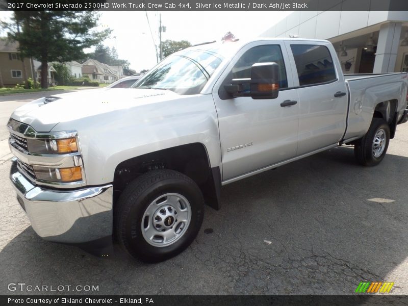 Front 3/4 View of 2017 Silverado 2500HD Work Truck Crew Cab 4x4