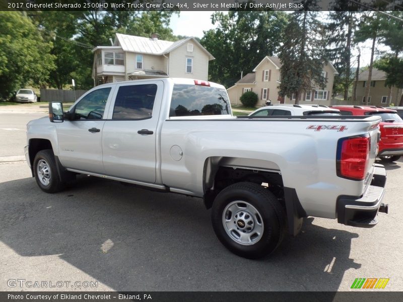  2017 Silverado 2500HD Work Truck Crew Cab 4x4 Silver Ice Metallic