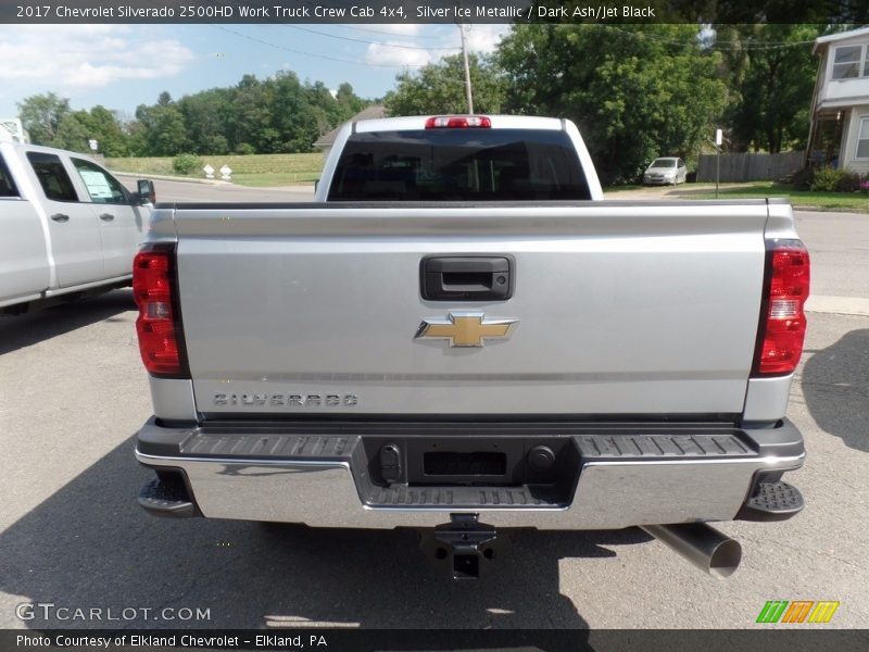 Silver Ice Metallic / Dark Ash/Jet Black 2017 Chevrolet Silverado 2500HD Work Truck Crew Cab 4x4