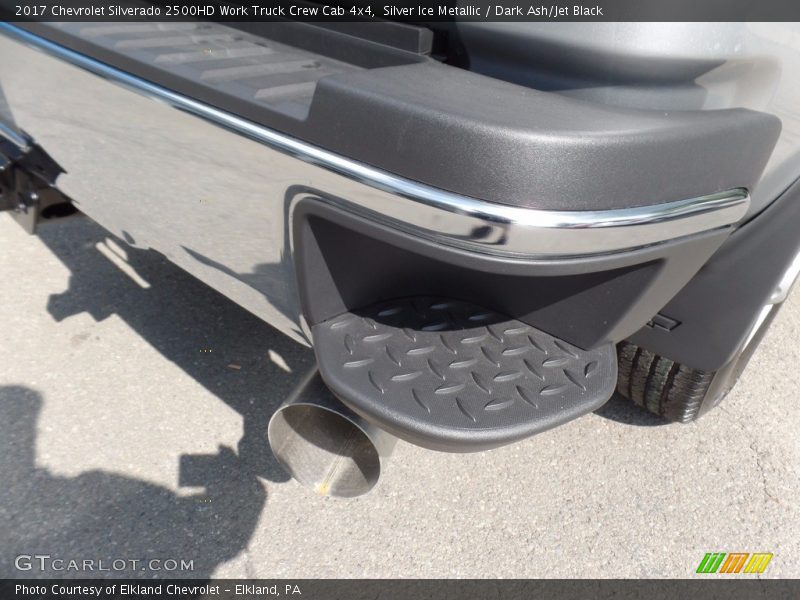 Silver Ice Metallic / Dark Ash/Jet Black 2017 Chevrolet Silverado 2500HD Work Truck Crew Cab 4x4