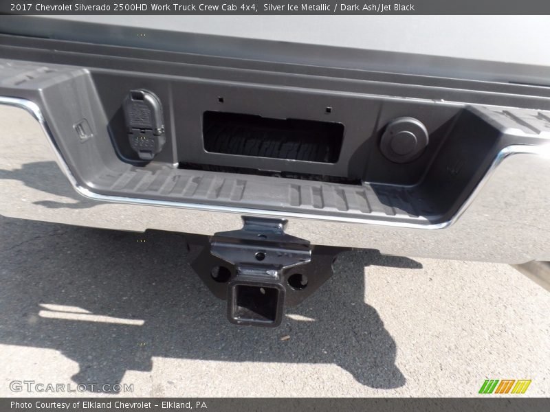 Silver Ice Metallic / Dark Ash/Jet Black 2017 Chevrolet Silverado 2500HD Work Truck Crew Cab 4x4