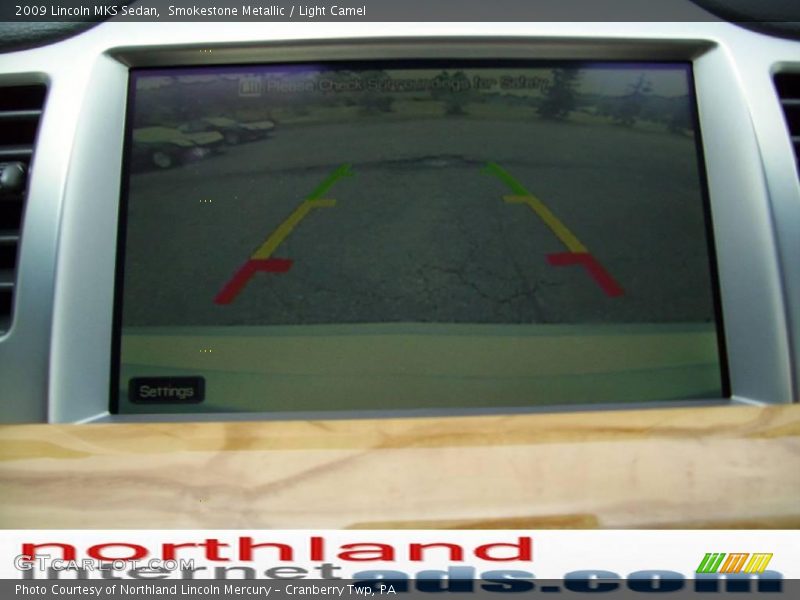 Smokestone Metallic / Light Camel 2009 Lincoln MKS Sedan