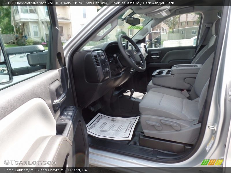 Front Seat of 2017 Silverado 2500HD Work Truck Crew Cab 4x4