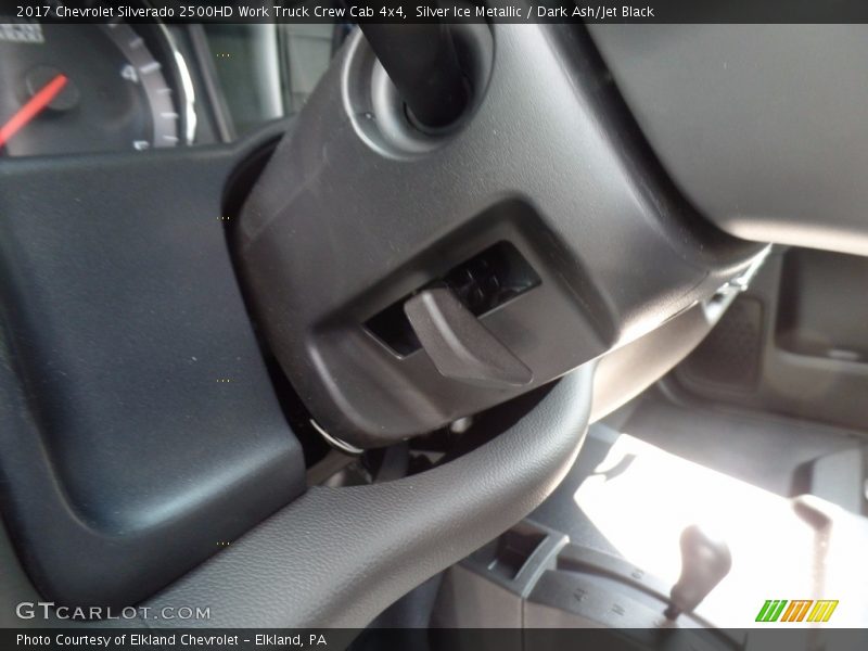 Silver Ice Metallic / Dark Ash/Jet Black 2017 Chevrolet Silverado 2500HD Work Truck Crew Cab 4x4