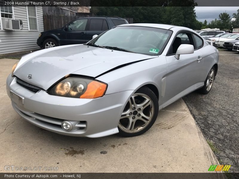 Sterling / Black 2004 Hyundai Tiburon GT