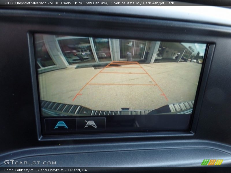 Silver Ice Metallic / Dark Ash/Jet Black 2017 Chevrolet Silverado 2500HD Work Truck Crew Cab 4x4