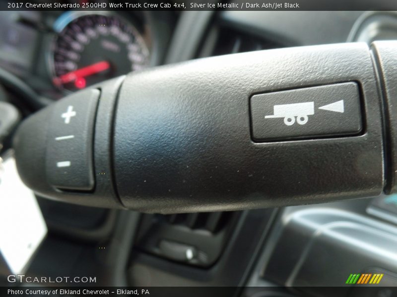 Silver Ice Metallic / Dark Ash/Jet Black 2017 Chevrolet Silverado 2500HD Work Truck Crew Cab 4x4