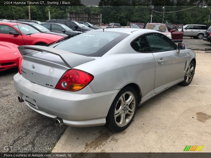 Sterling / Black 2004 Hyundai Tiburon GT