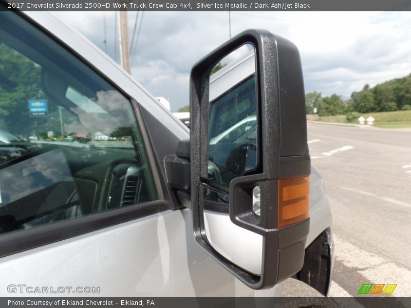 Silver Ice Metallic / Dark Ash/Jet Black 2017 Chevrolet Silverado 2500HD Work Truck Crew Cab 4x4