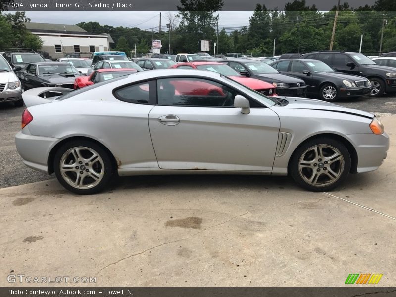 Sterling / Black 2004 Hyundai Tiburon GT