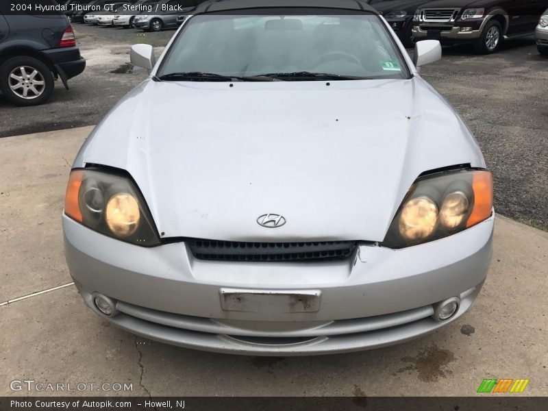 Sterling / Black 2004 Hyundai Tiburon GT