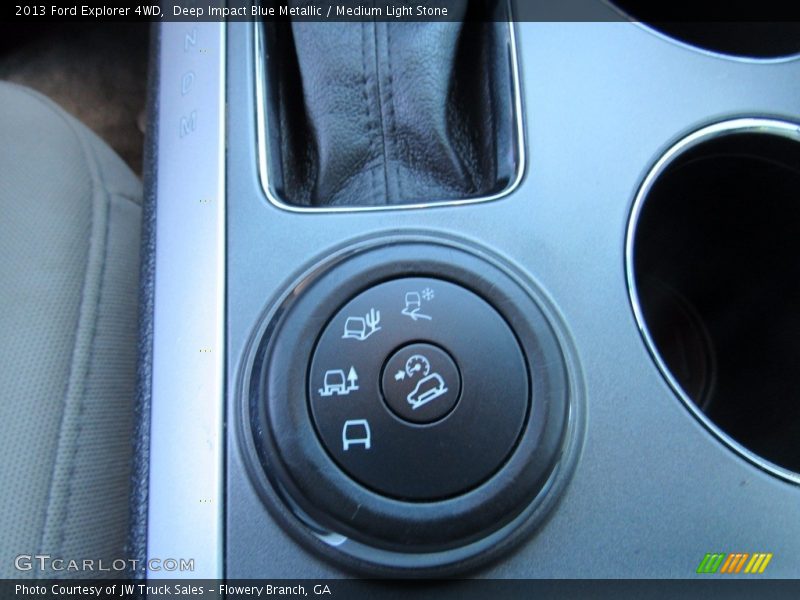 Deep Impact Blue Metallic / Medium Light Stone 2013 Ford Explorer 4WD