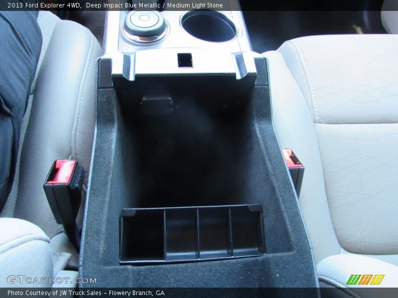 Deep Impact Blue Metallic / Medium Light Stone 2013 Ford Explorer 4WD