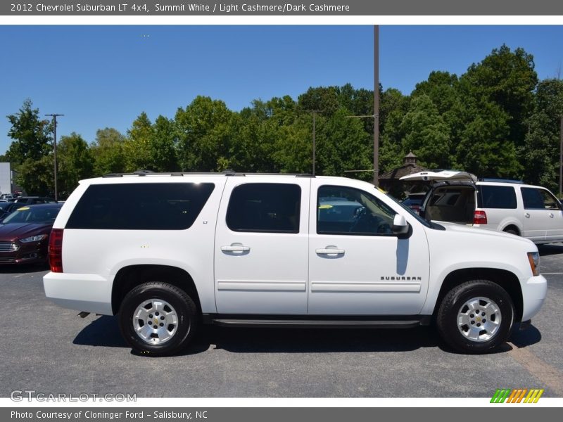 Summit White / Light Cashmere/Dark Cashmere 2012 Chevrolet Suburban LT 4x4