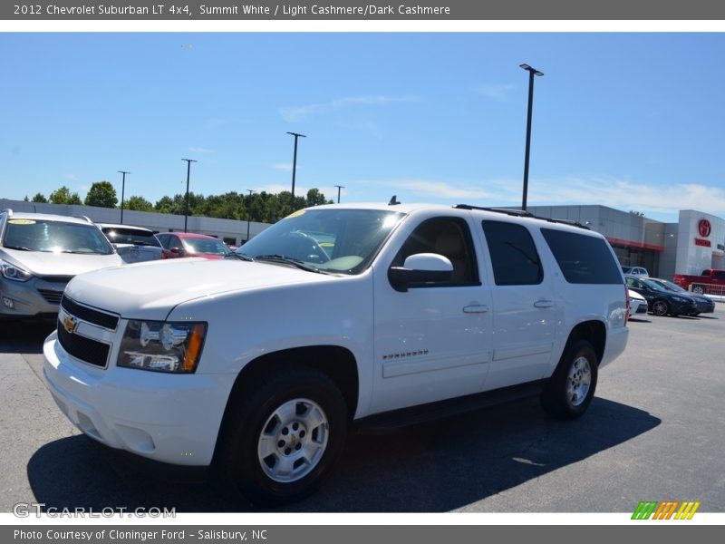 Summit White / Light Cashmere/Dark Cashmere 2012 Chevrolet Suburban LT 4x4