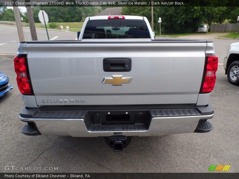 Silver Ice Metallic / Dark Ash/Jet Black 2017 Chevrolet Silverado 2500HD Work Truck Double Cab 4x4