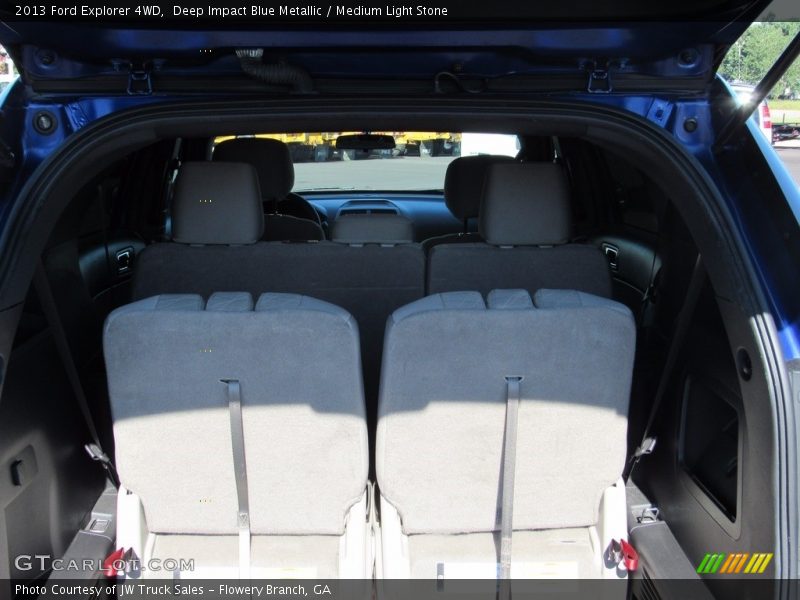 Deep Impact Blue Metallic / Medium Light Stone 2013 Ford Explorer 4WD