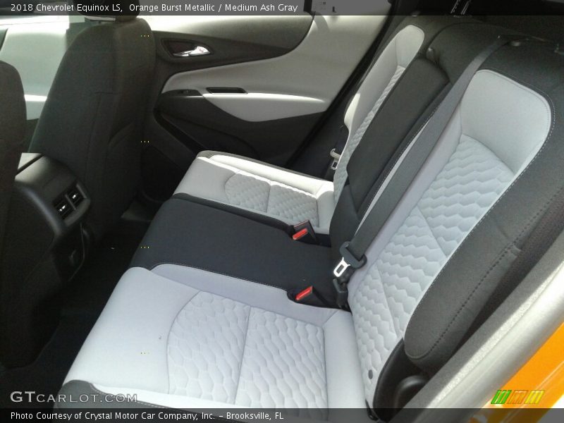 Orange Burst Metallic / Medium Ash Gray 2018 Chevrolet Equinox LS