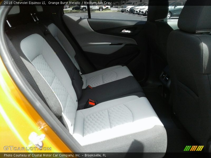 Orange Burst Metallic / Medium Ash Gray 2018 Chevrolet Equinox LS