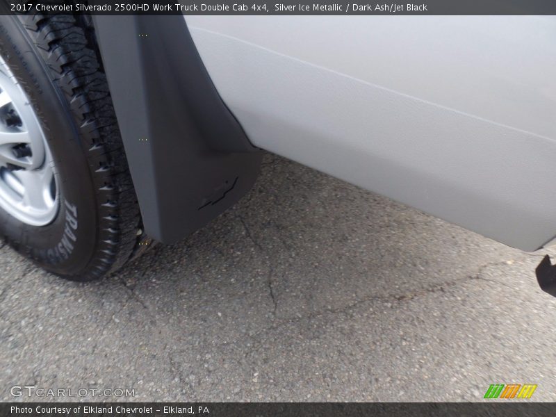 Silver Ice Metallic / Dark Ash/Jet Black 2017 Chevrolet Silverado 2500HD Work Truck Double Cab 4x4
