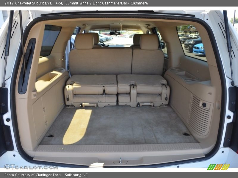 Summit White / Light Cashmere/Dark Cashmere 2012 Chevrolet Suburban LT 4x4
