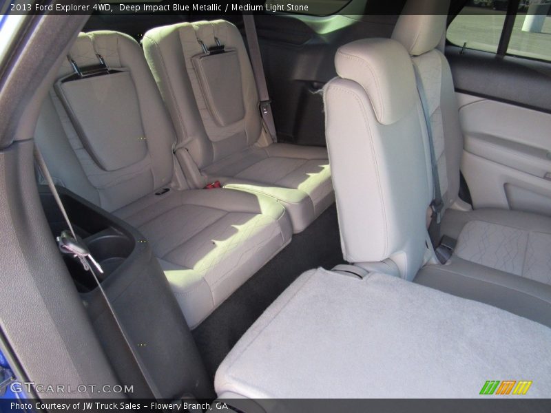 Deep Impact Blue Metallic / Medium Light Stone 2013 Ford Explorer 4WD