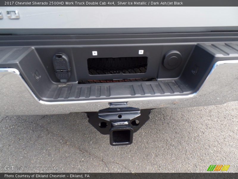 Silver Ice Metallic / Dark Ash/Jet Black 2017 Chevrolet Silverado 2500HD Work Truck Double Cab 4x4
