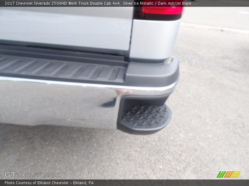 Silver Ice Metallic / Dark Ash/Jet Black 2017 Chevrolet Silverado 2500HD Work Truck Double Cab 4x4