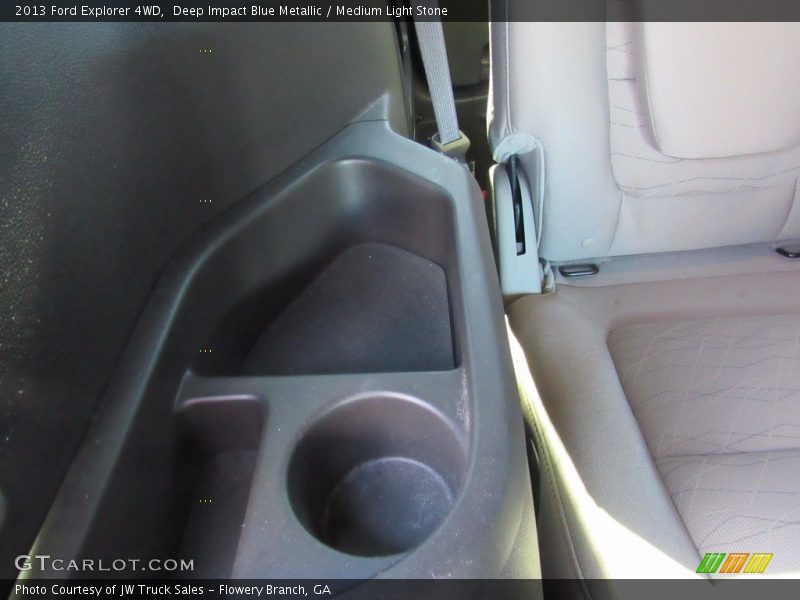 Deep Impact Blue Metallic / Medium Light Stone 2013 Ford Explorer 4WD