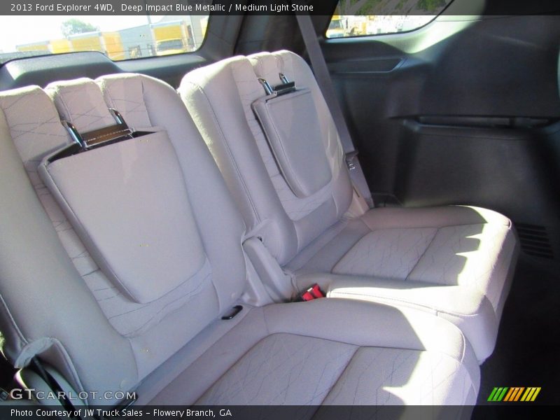 Deep Impact Blue Metallic / Medium Light Stone 2013 Ford Explorer 4WD
